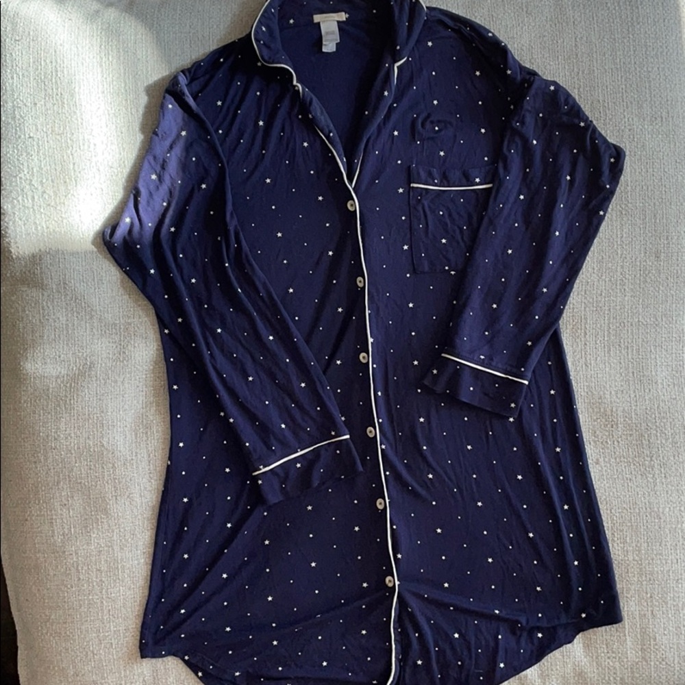 Eberjey pajama shirt dress